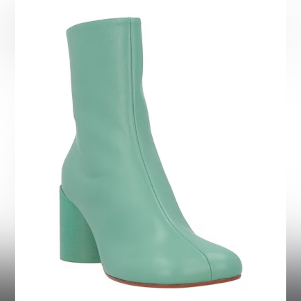 MM6 Maison Martin Margiela Mint Heeled Boots